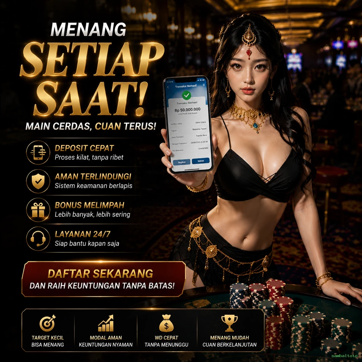 sambaltoto Bonus Menarik